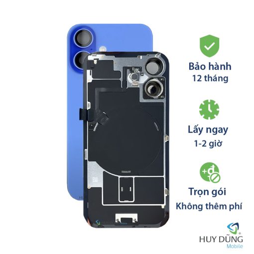 Thay nắp kính lưng iPhone 16