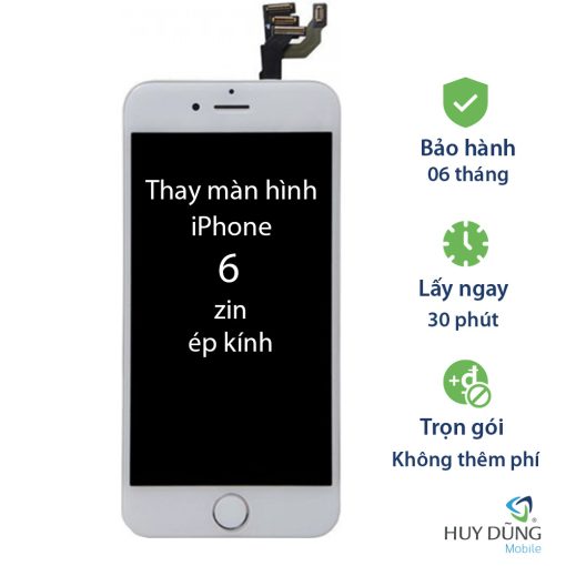 Màn hình bóc máy ép kính iPhone 6