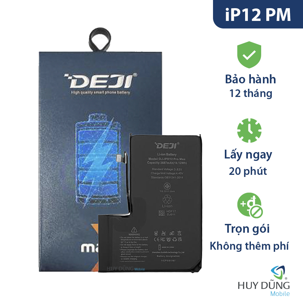 Pin Deji iPhone 12 Pro Max