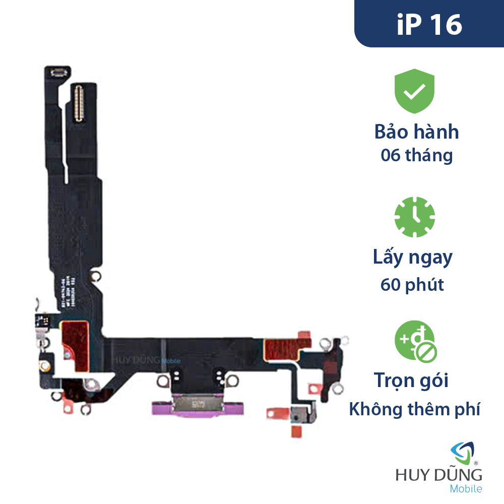 Chân sạc iPhone 16