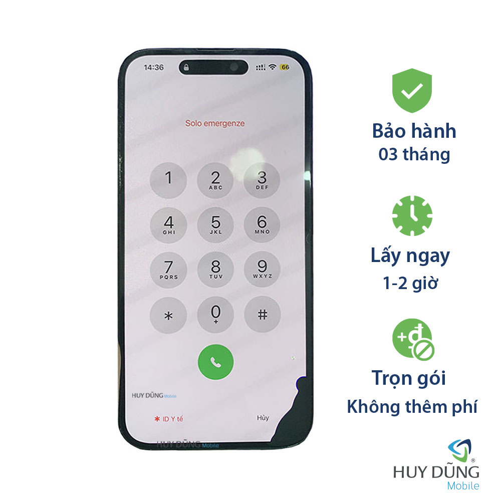 Sửa chảy mực màn hình iPhone