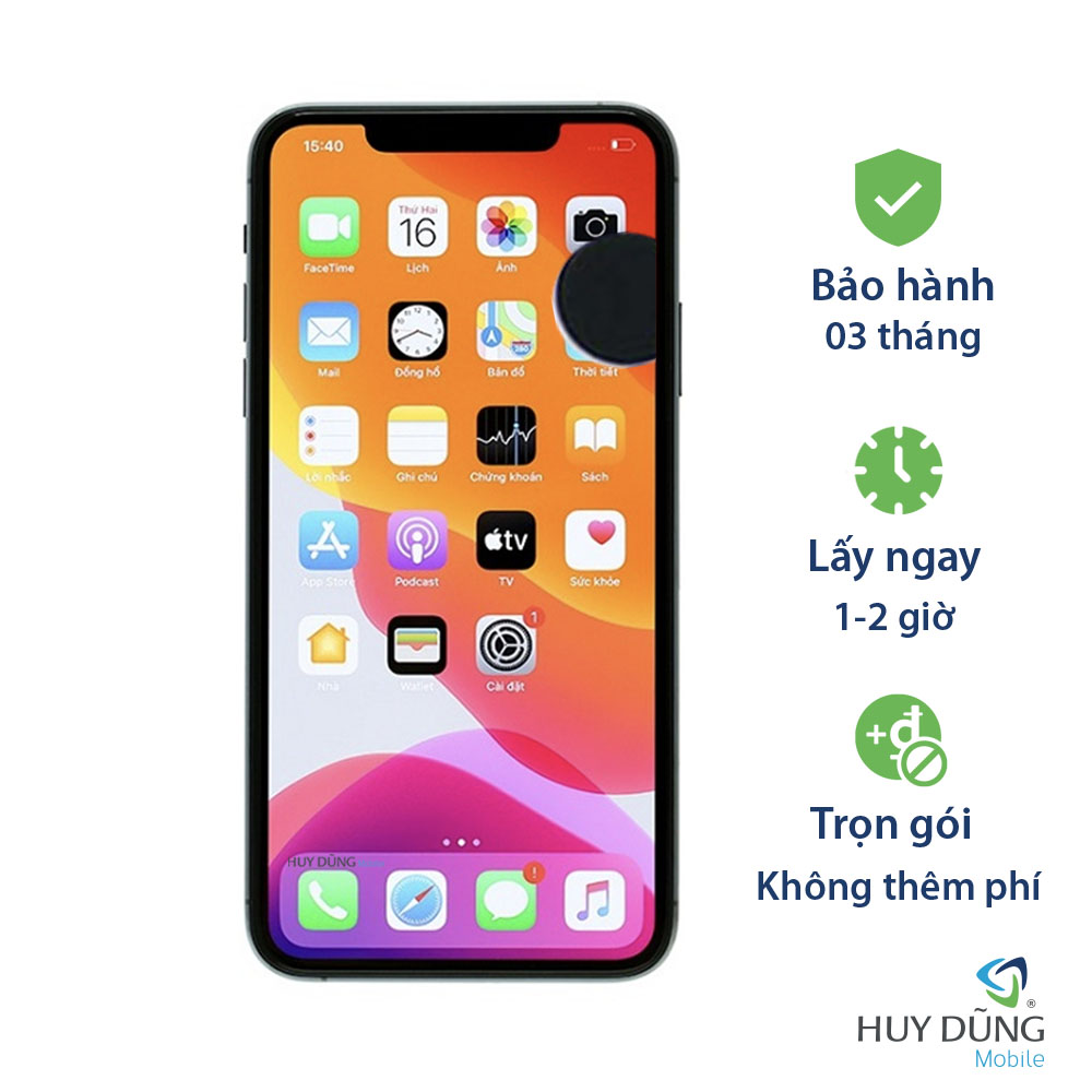 Sửa chảy mực màn hình iPhone Xr