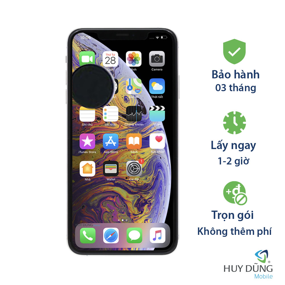 Sửa chảy mực màn hình iPhone Xs Max