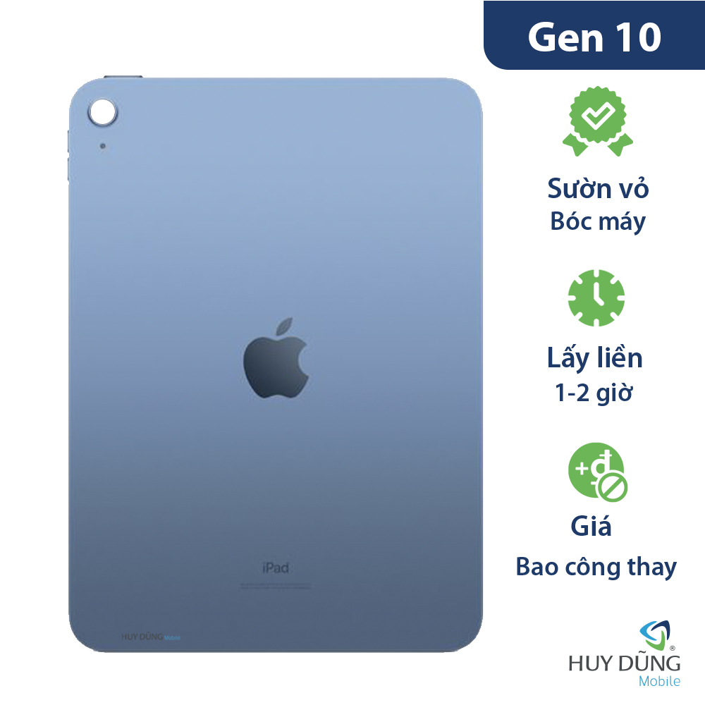 Sườn vỏ iPad Gen 10 - WIFI - bóc máy