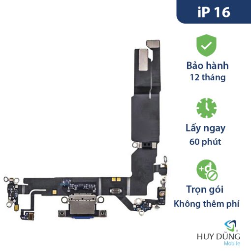 Thay chân sạc iPhone 16