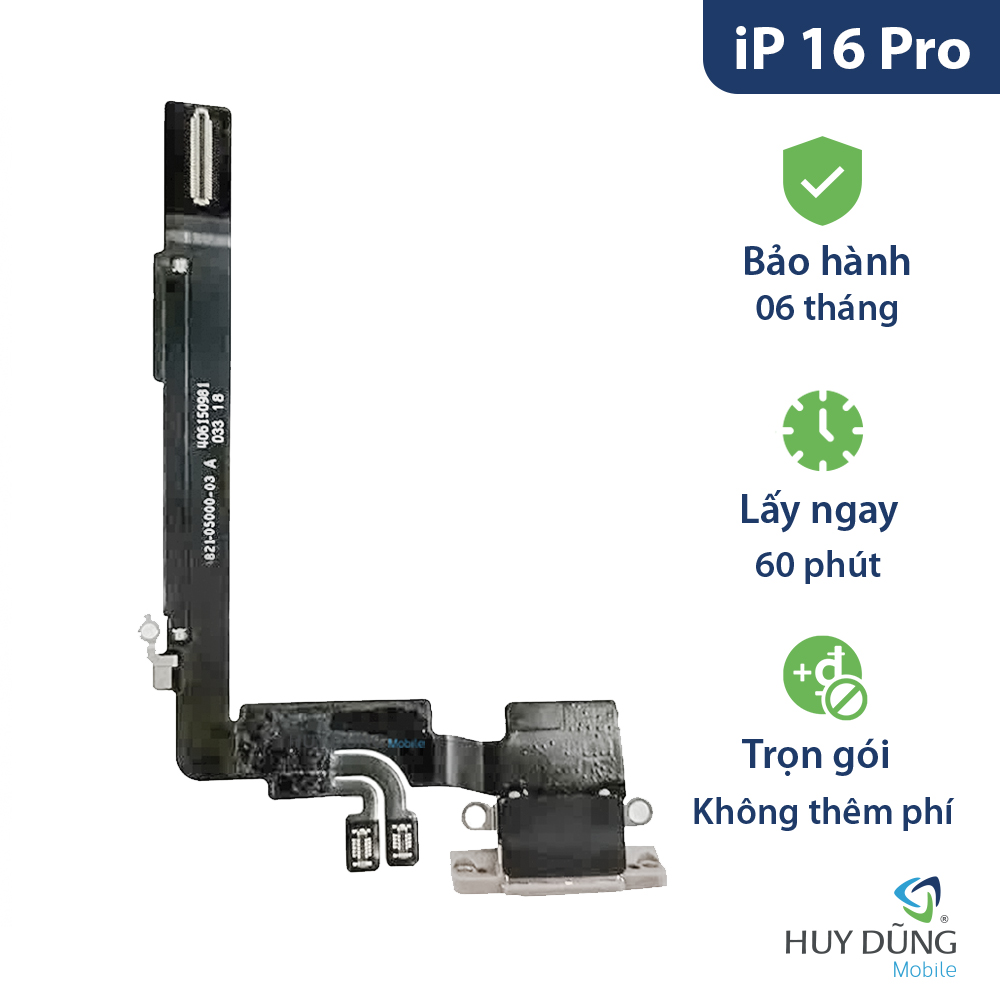 Thay jack cắm tai nghe iPhone 16 Pro