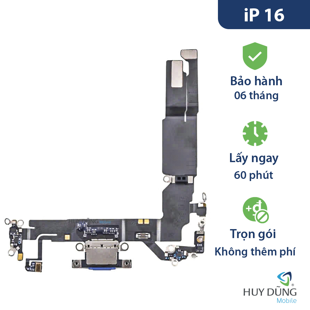 Thay jack cắm tai nghe iPhone 16