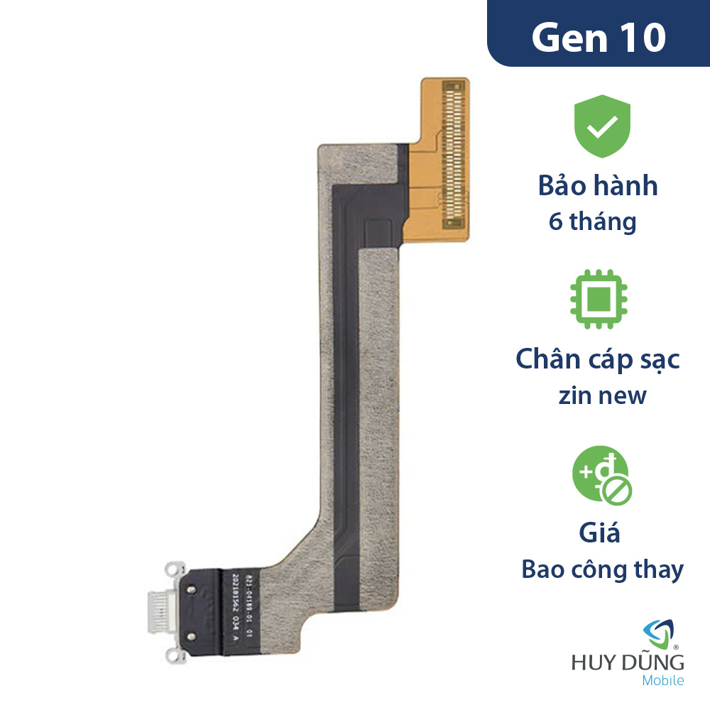 Chân cáp sạc iPad Gen 10