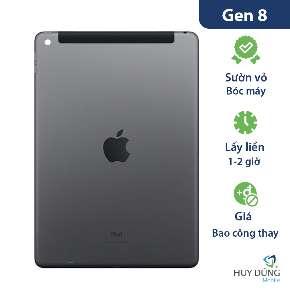 Sườn vỏ iPad Gen 8 - 4G - bóc máy