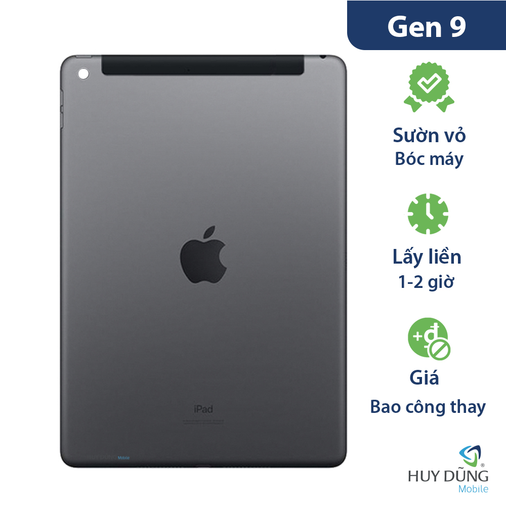 Sườn vỏ iPad Gen 9 - 4G - bóc máy