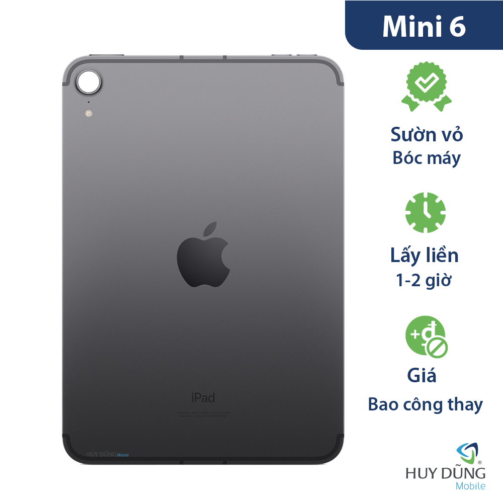 Sườn vỏ iPad Mini 6 - 5G - bóc máy