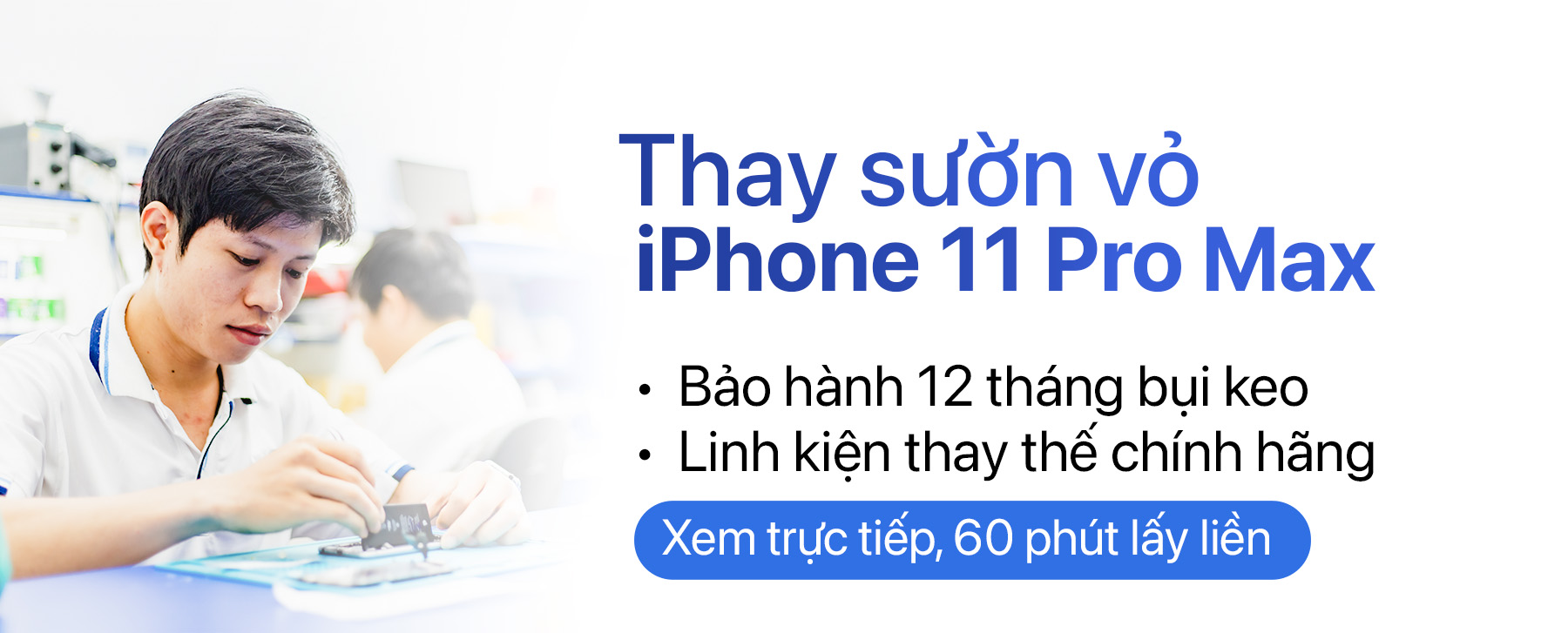 Thay vỏ iPhone 11 Pro Max