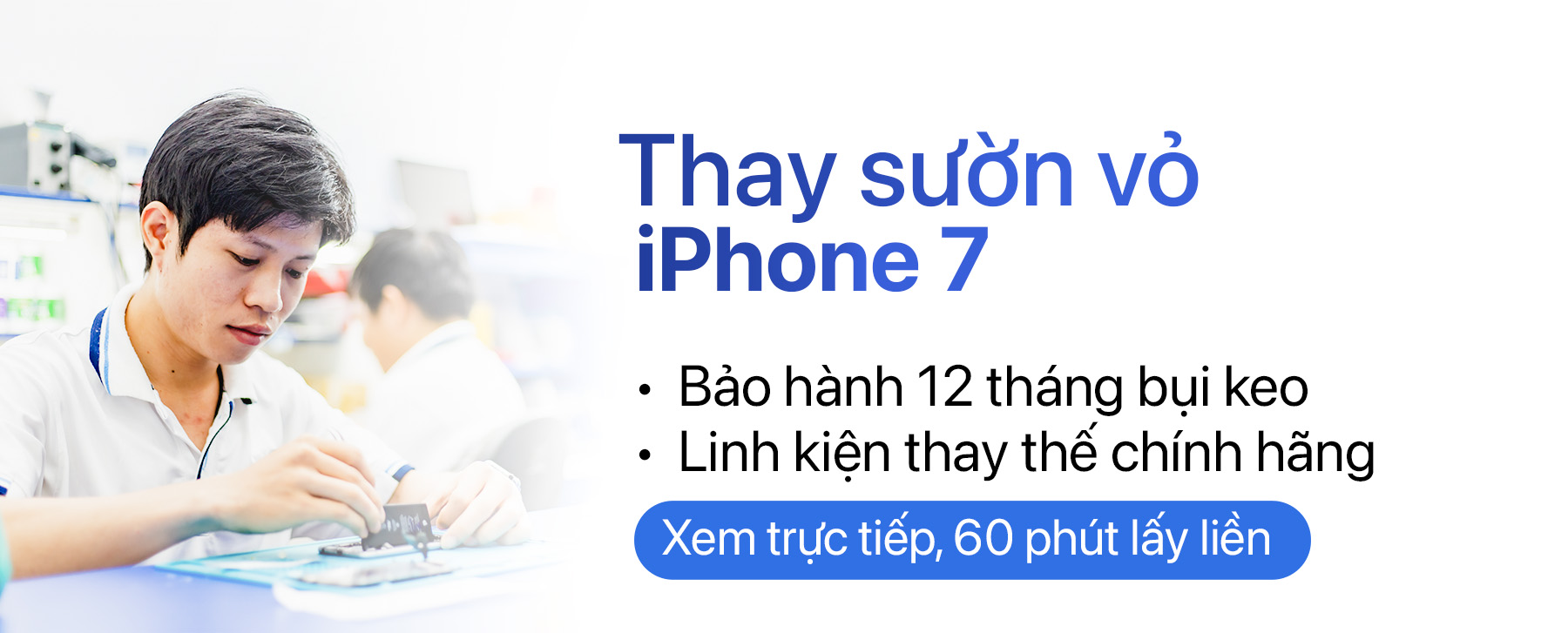Thay vỏ iPhone 7