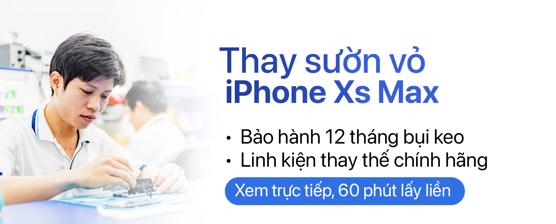 Thay vỏ iPhone Xs Max