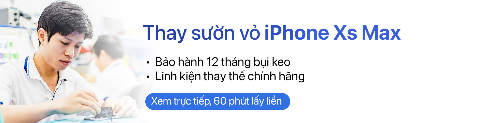 Thay vỏ iPhone Xs Max