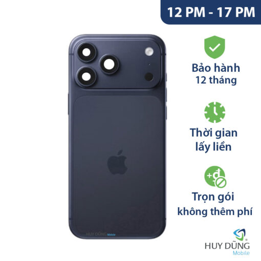 Độ vỏ 12 Pro Max lên iPhone 17 Pro Max
