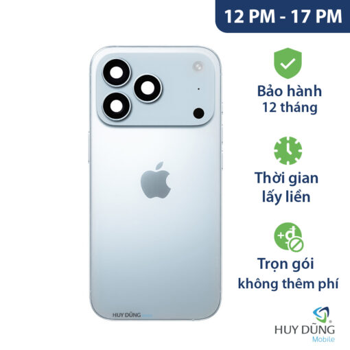 Độ vỏ iPhone 12 Pro Max lên 17 Pro Max